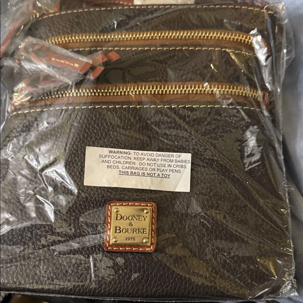 Dooney & Bourke Brown Crossbody Bag